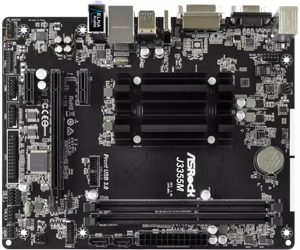 Дънна платка ASROCK J3355M + Intel Dual-Core Processor J3355 