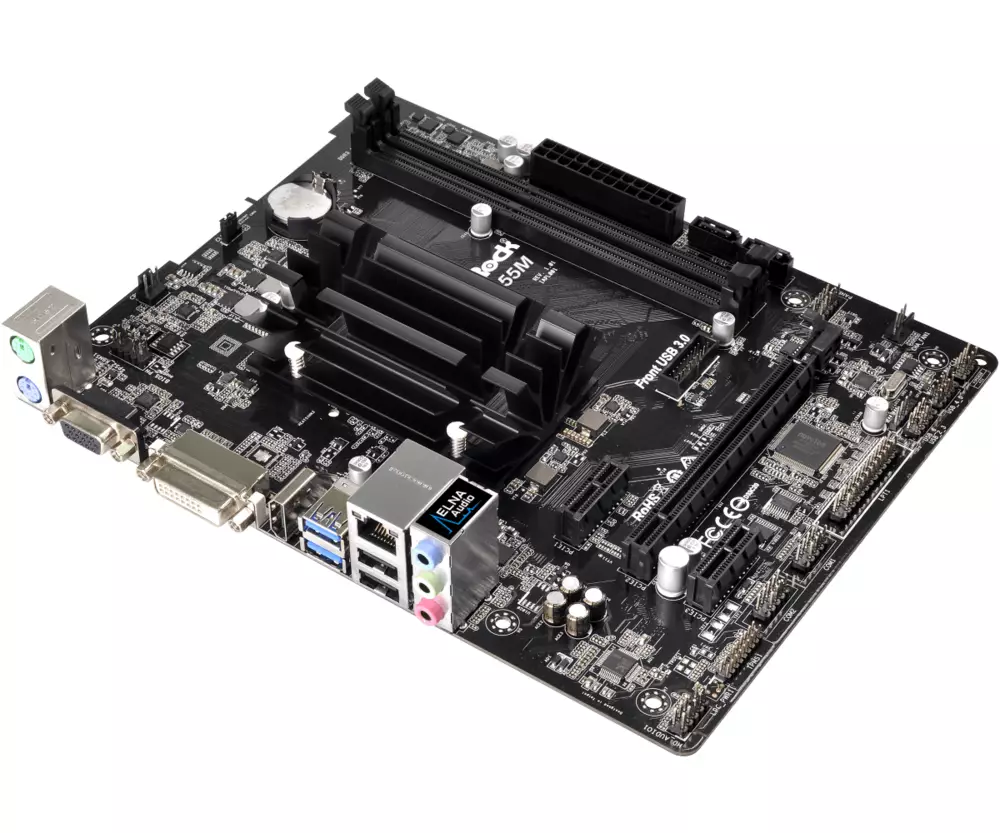 Дънна платка ASROCK J3455M + Intel Quad-Core Processor J3455
