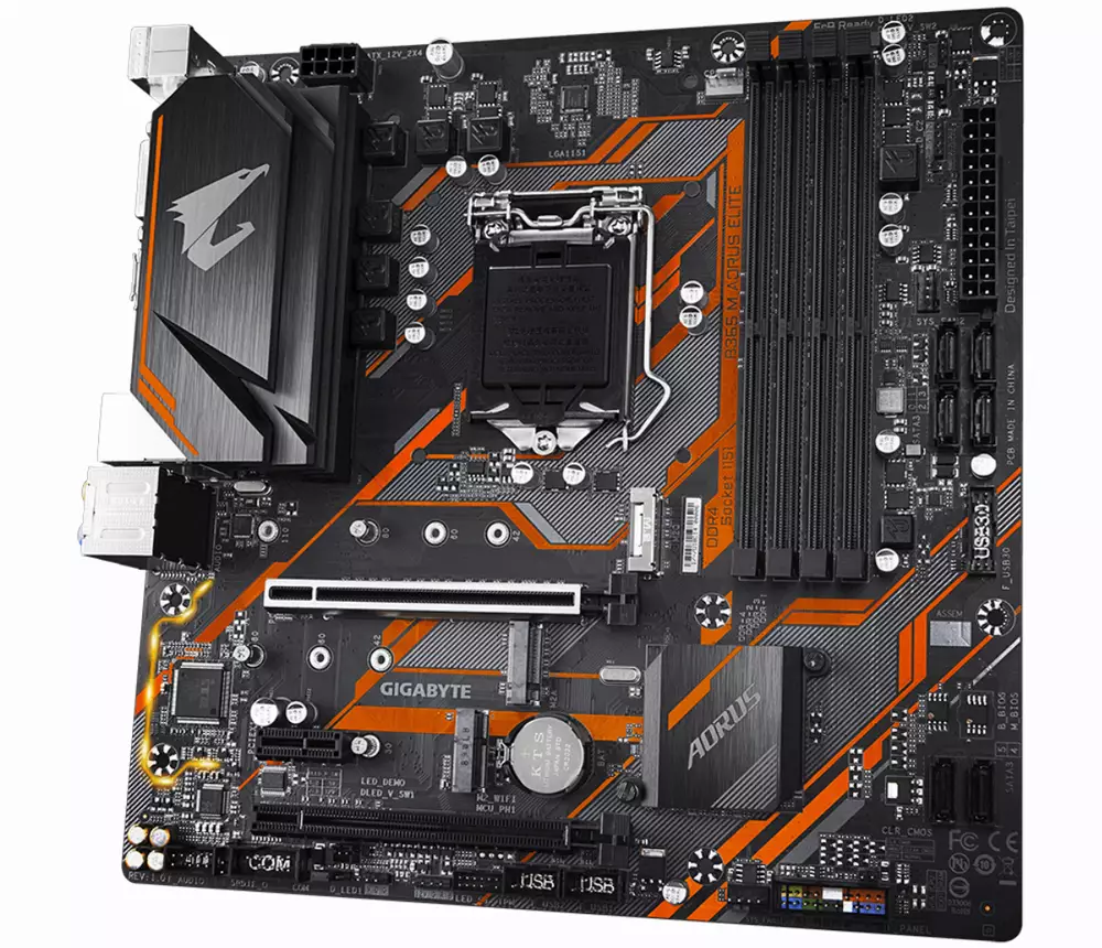 Дънна платка GIGABYTE B365M AORUS ELITЕ