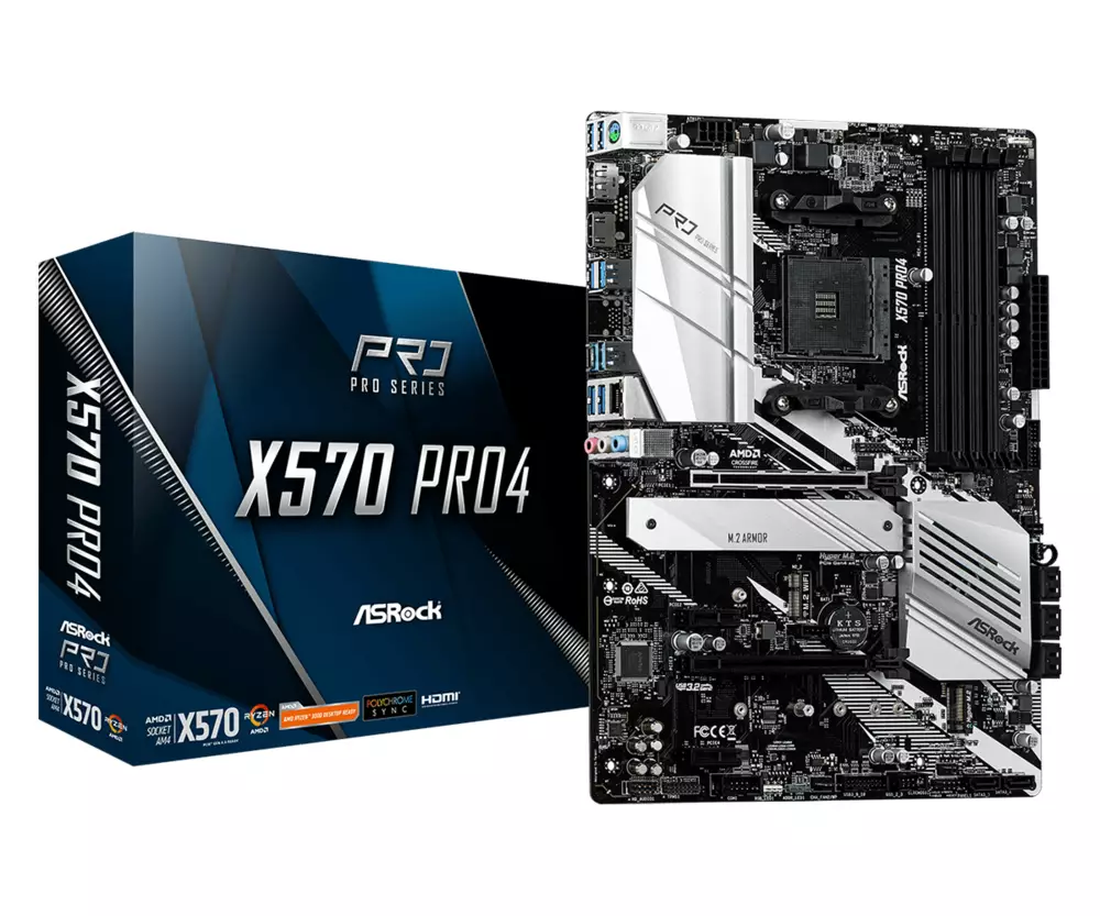 Дънна платка ASROCK X570 Pro4