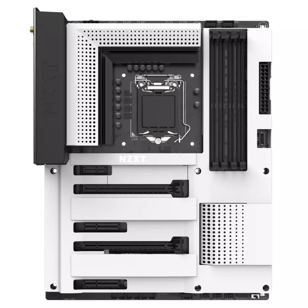 Дънна платка NZXT N7 Z390 Wi-FI Matte White