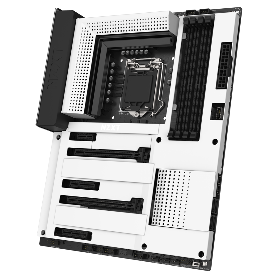Дънна платка NZXT N7 Z390 Wi-FI Matte White