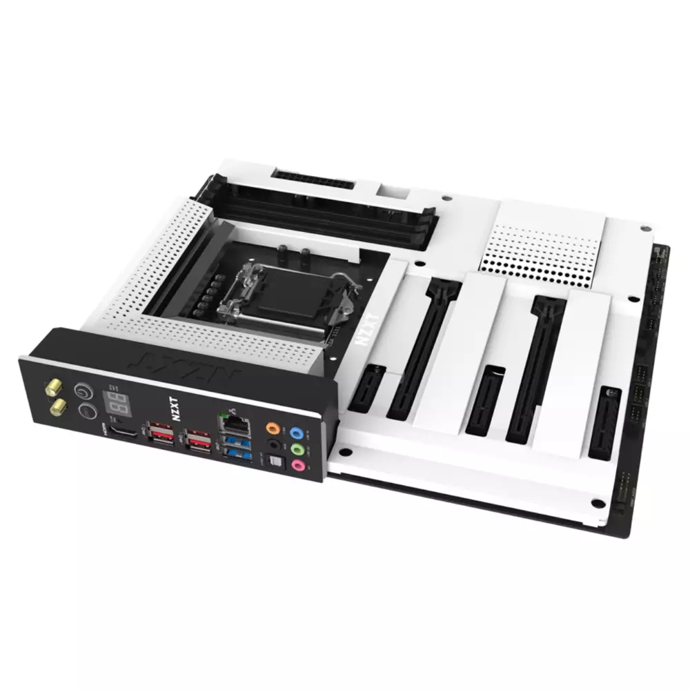 Дънна платка NZXT N7 Z390 Wi-FI Matte White
