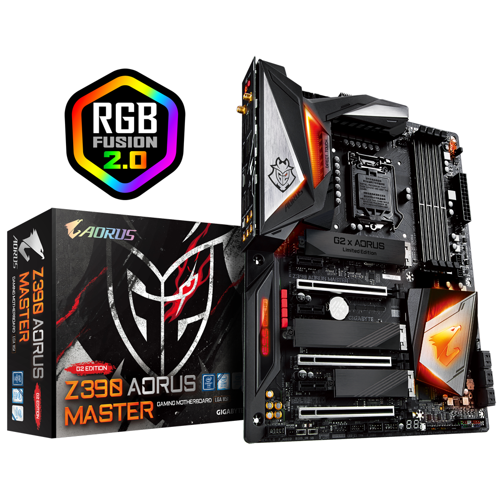 Дънна платка Gigabyte Z390 AORUS MASTER G2 Edition Wi-Fi