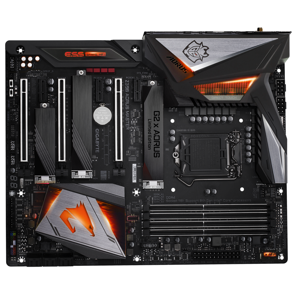 Дънна платка Gigabyte Z390 AORUS MASTER G2 Edition Wi-Fi