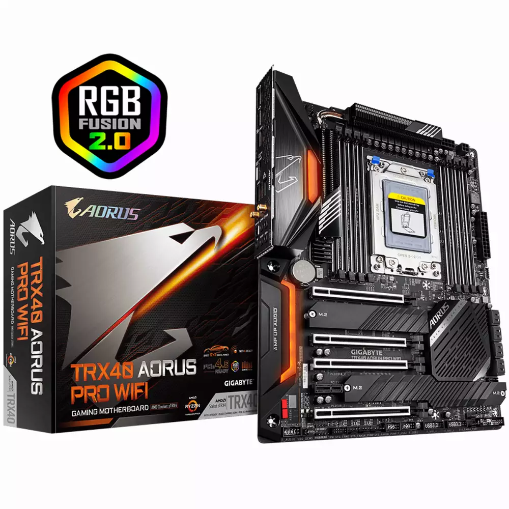 Дънна платка GIGABYTE AORUS TRX40-PRO Wi-Fi