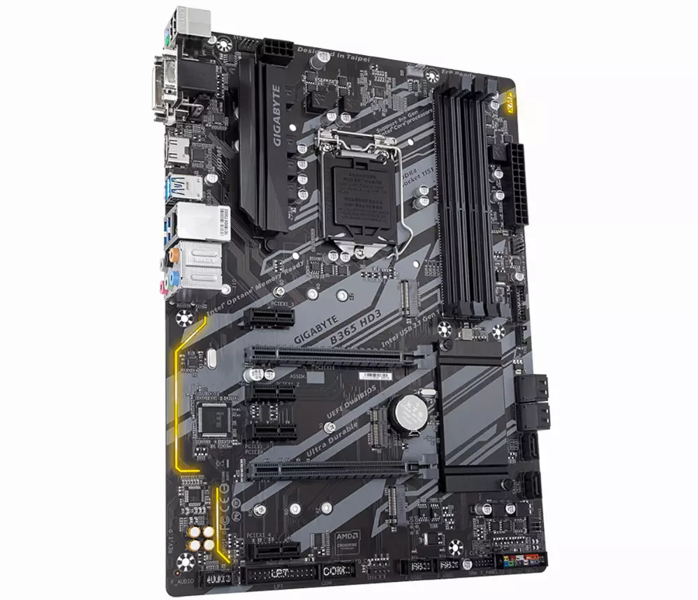 Дънна платка GIGABYTE B365-HD3