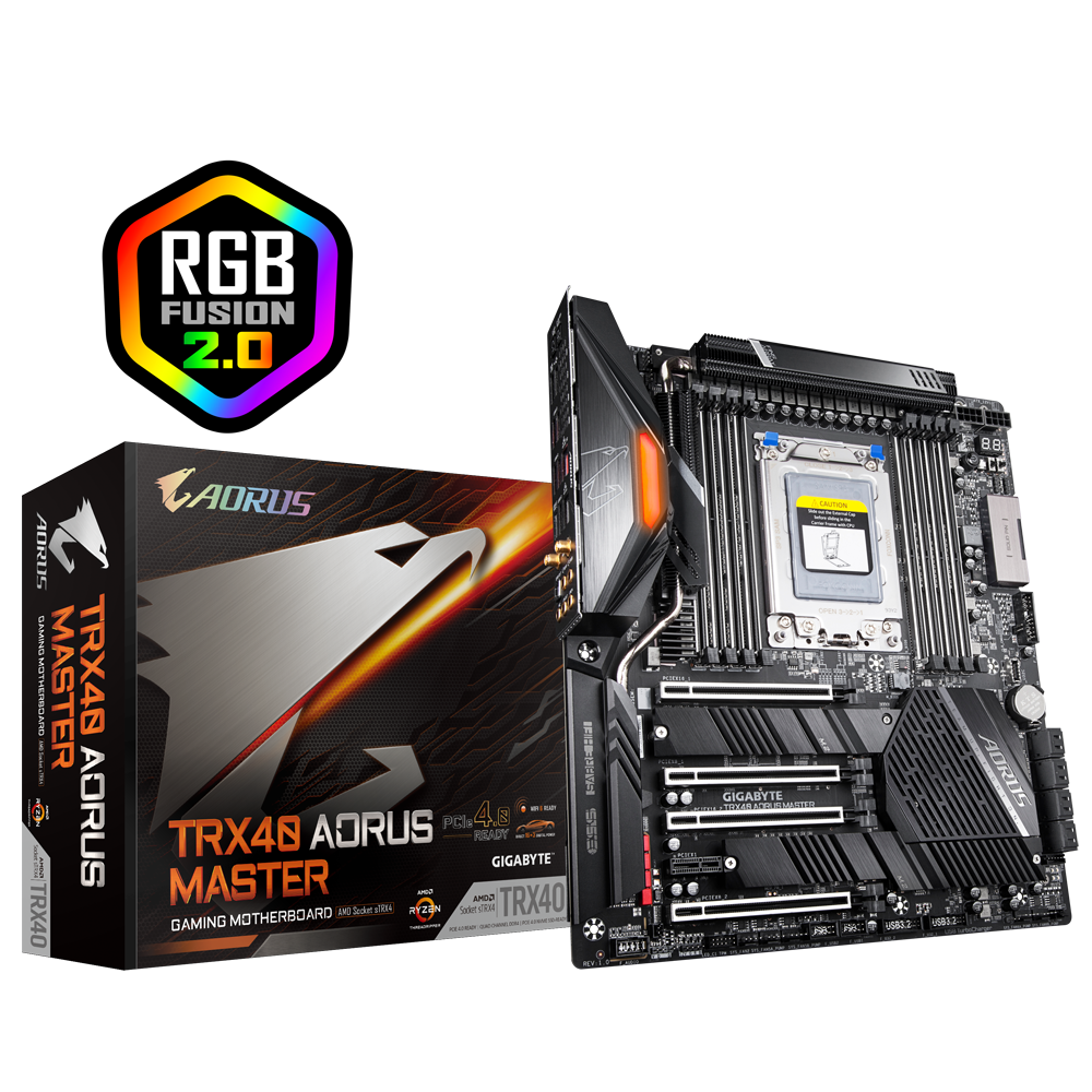 Дънна платка GIGABYTE AORUS TRX40 MASTER