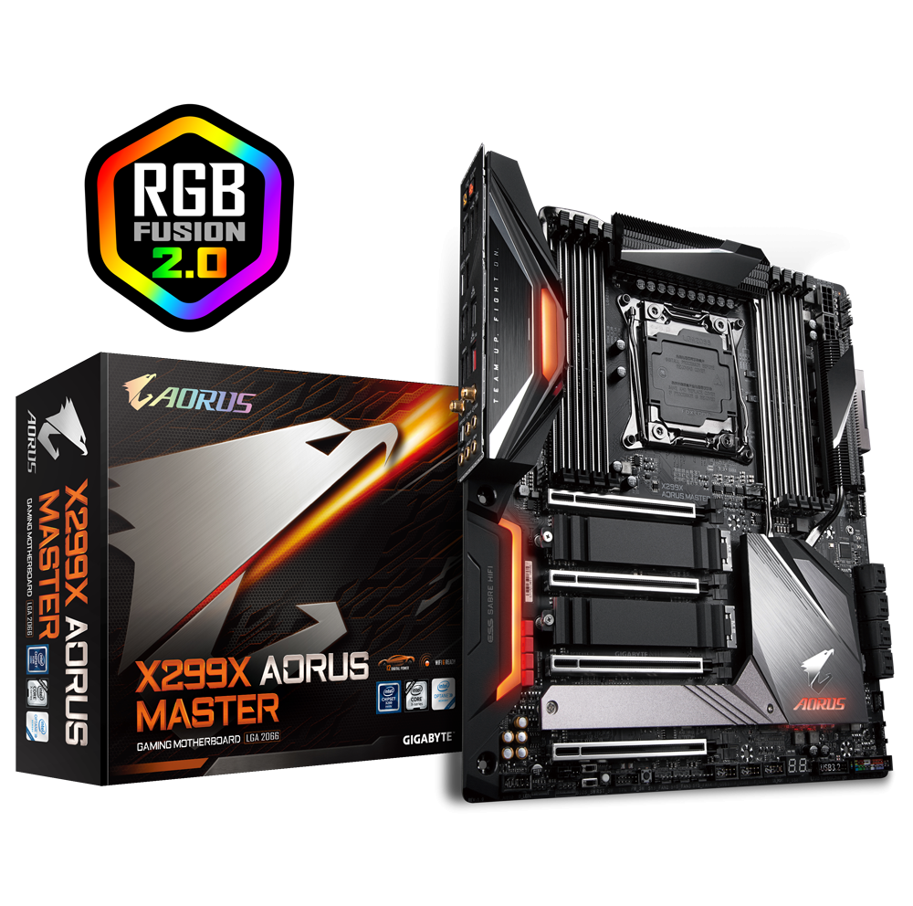Дънна платка GIGABYTE AORUS X299X MASTER 