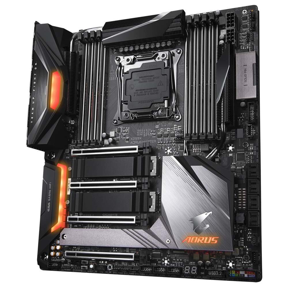 Дънна платка GIGABYTE AORUS X299X MASTER 