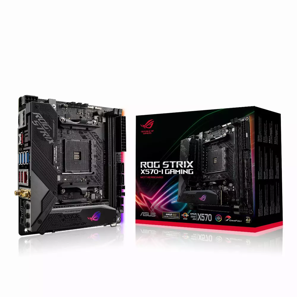 Дънна платка ASUS ROG STRIX X570-I GAMING 