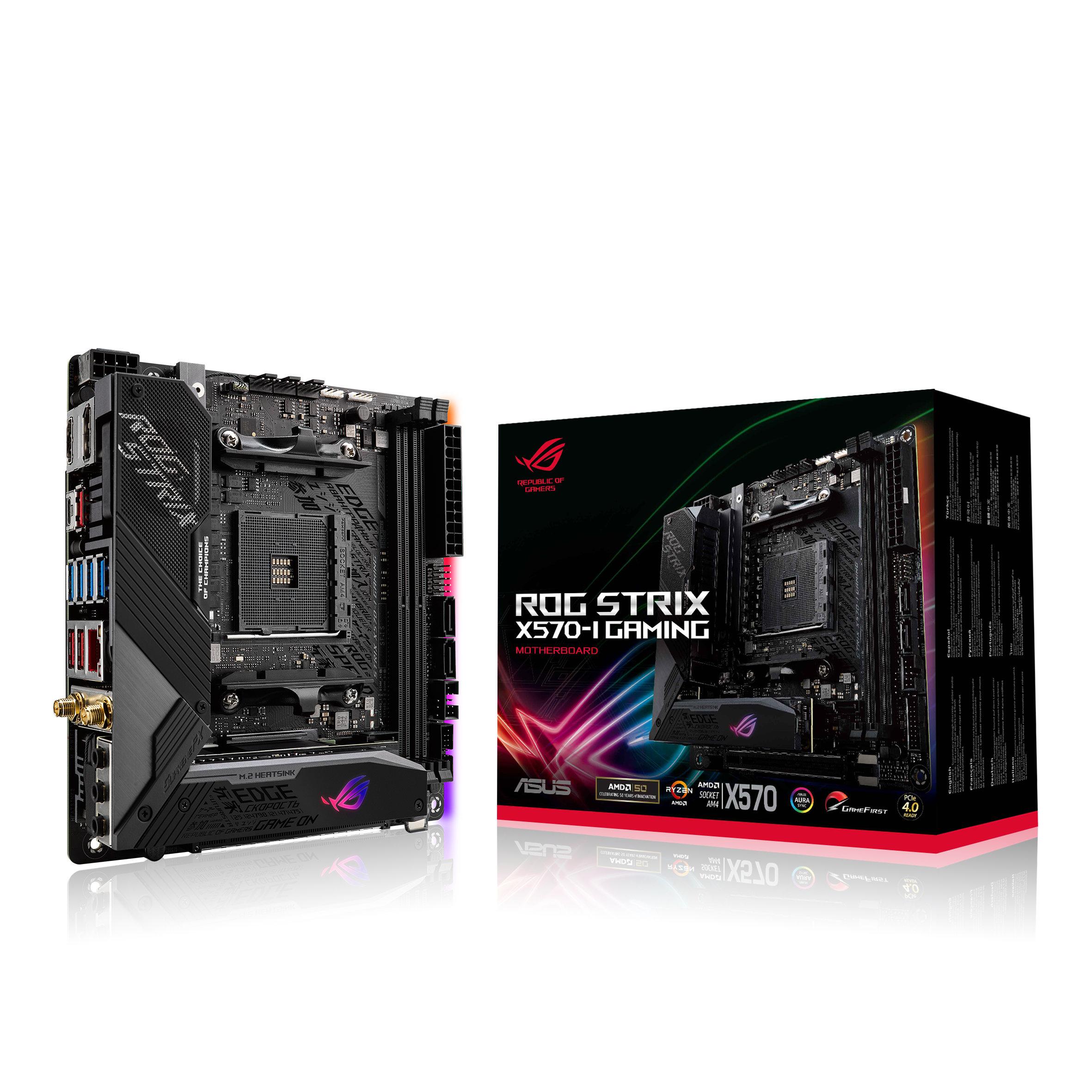 Дънна платка ASUS ROG STRIX X570-I GAMING 