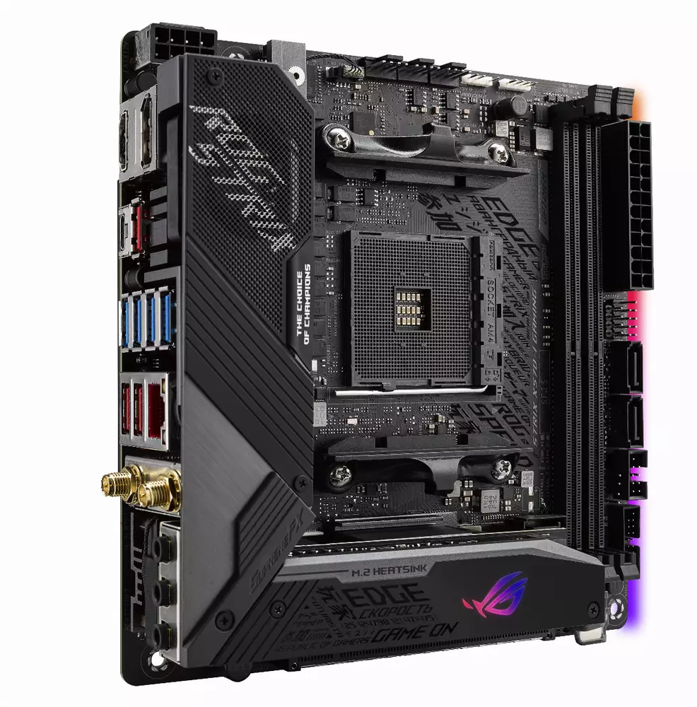Дънна платка ASUS ROG STRIX X570-I GAMING 
