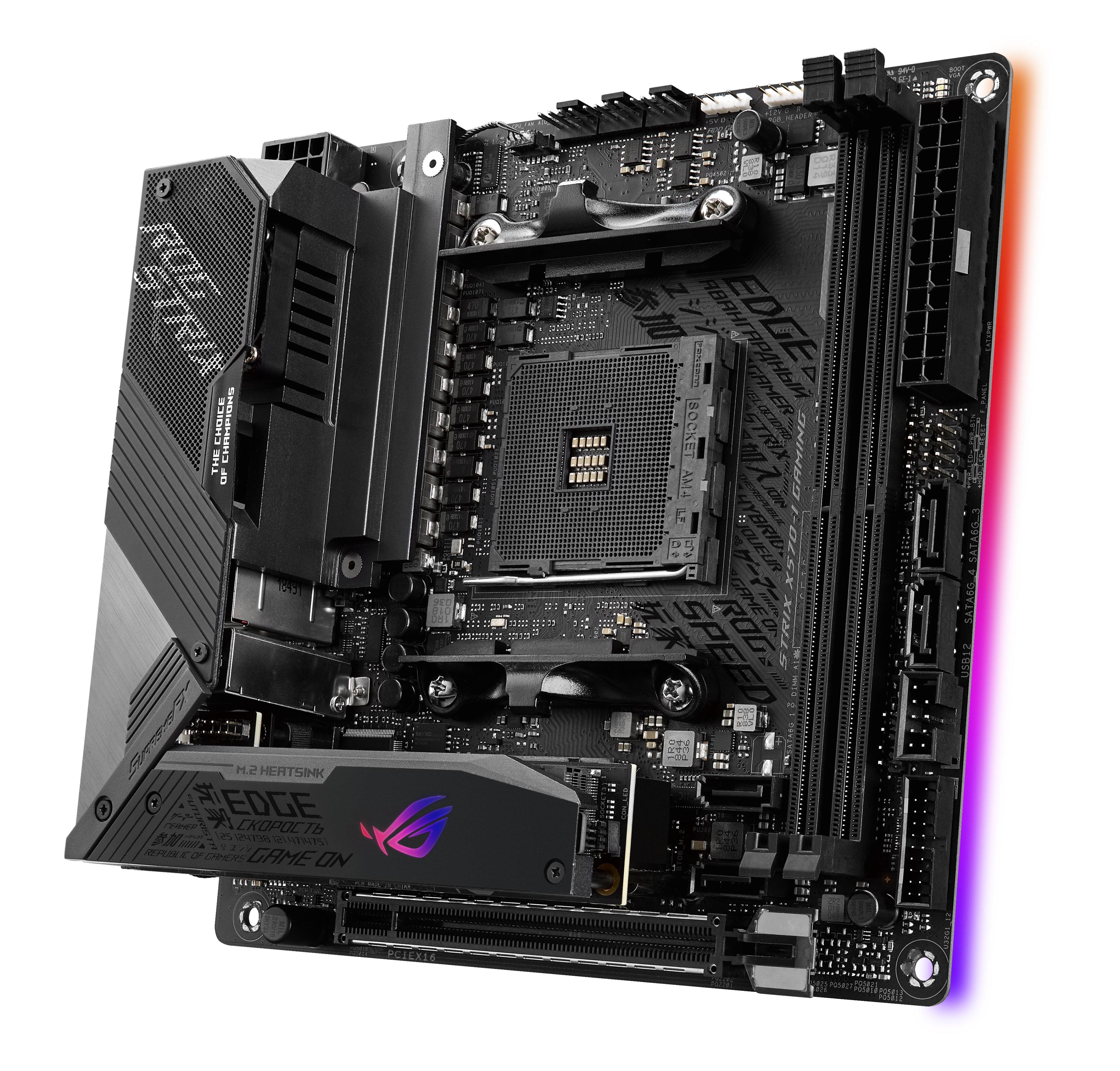 Дънна платка ASUS ROG STRIX X570-I GAMING 