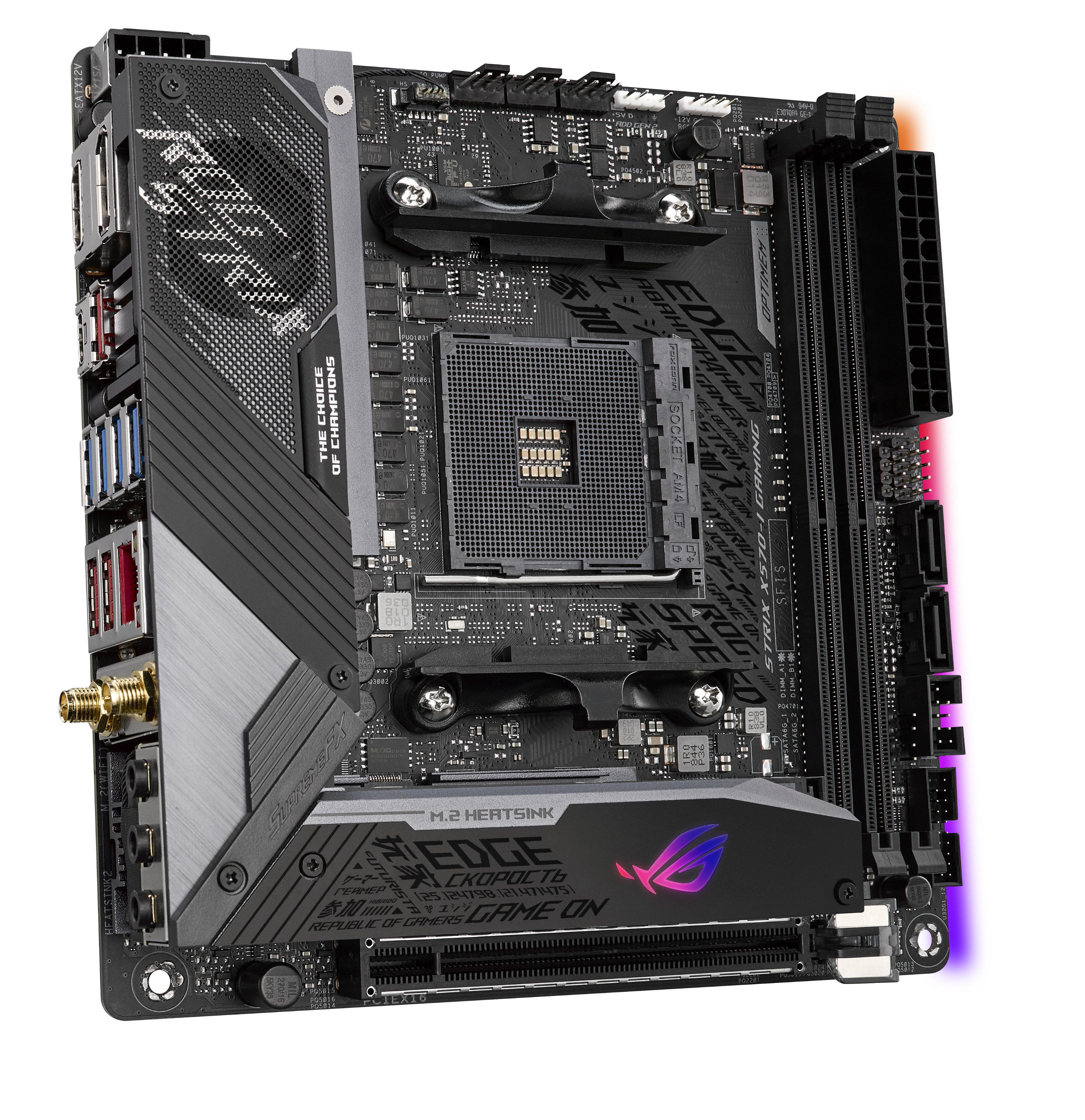 Дънна платка ASUS ROG STRIX X570-I GAMING 