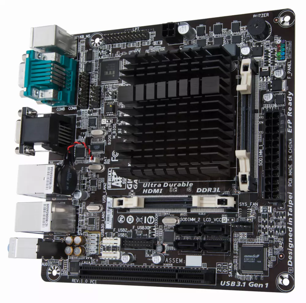 Дънна платка GIGABYTE GA-J3455N-D3H Intel Celeron J3455