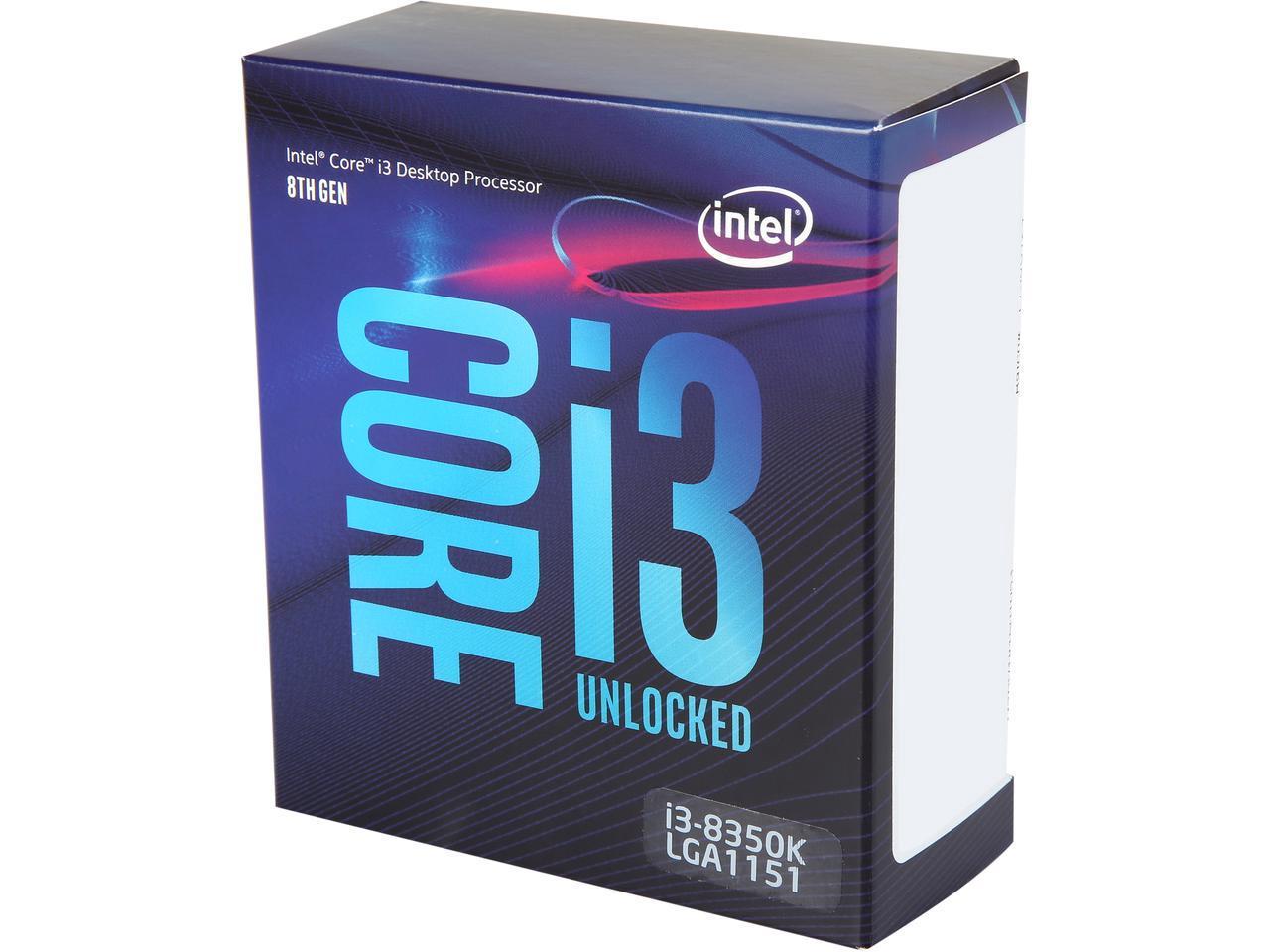 Процесор Intel Core i3-8350K (4.0GHz, 8MB, LGA1151) box