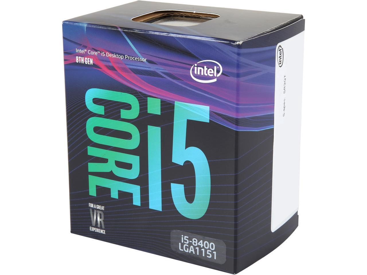 Процесор Intel Core i5-8400 (2.8GHz, 9MB, LGA1151) box