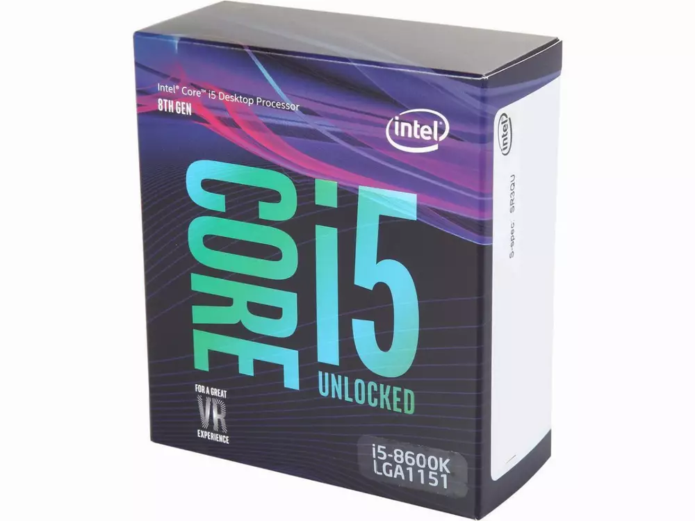 Процесор Intel Core i5-8600K (3.6GHz, 9MB, LGA1151) box