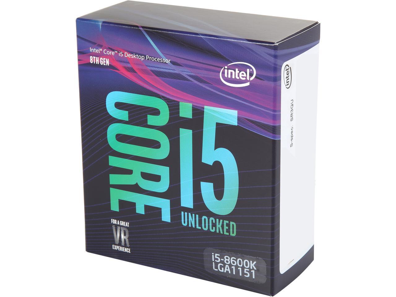 Процесор Intel Core i5-8600K (3.6GHz, 9MB, LGA1151) box