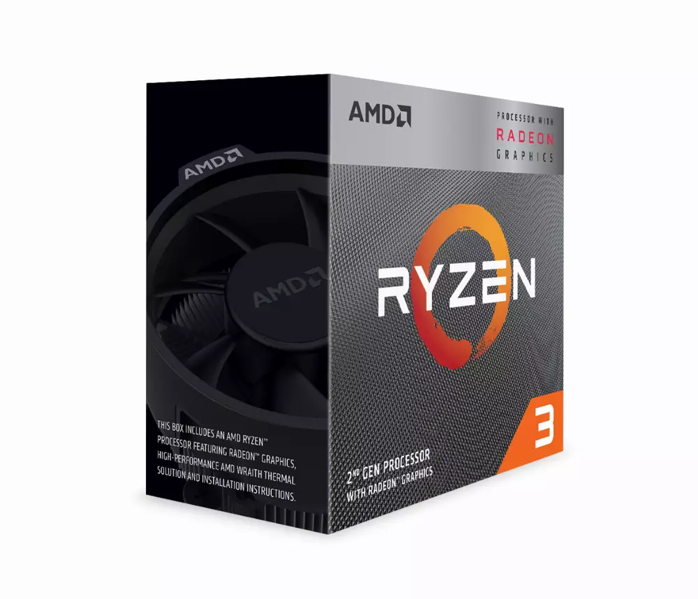 Процесор AMD Ryzen 3 3200G Radeon Vega 8 Graphics
