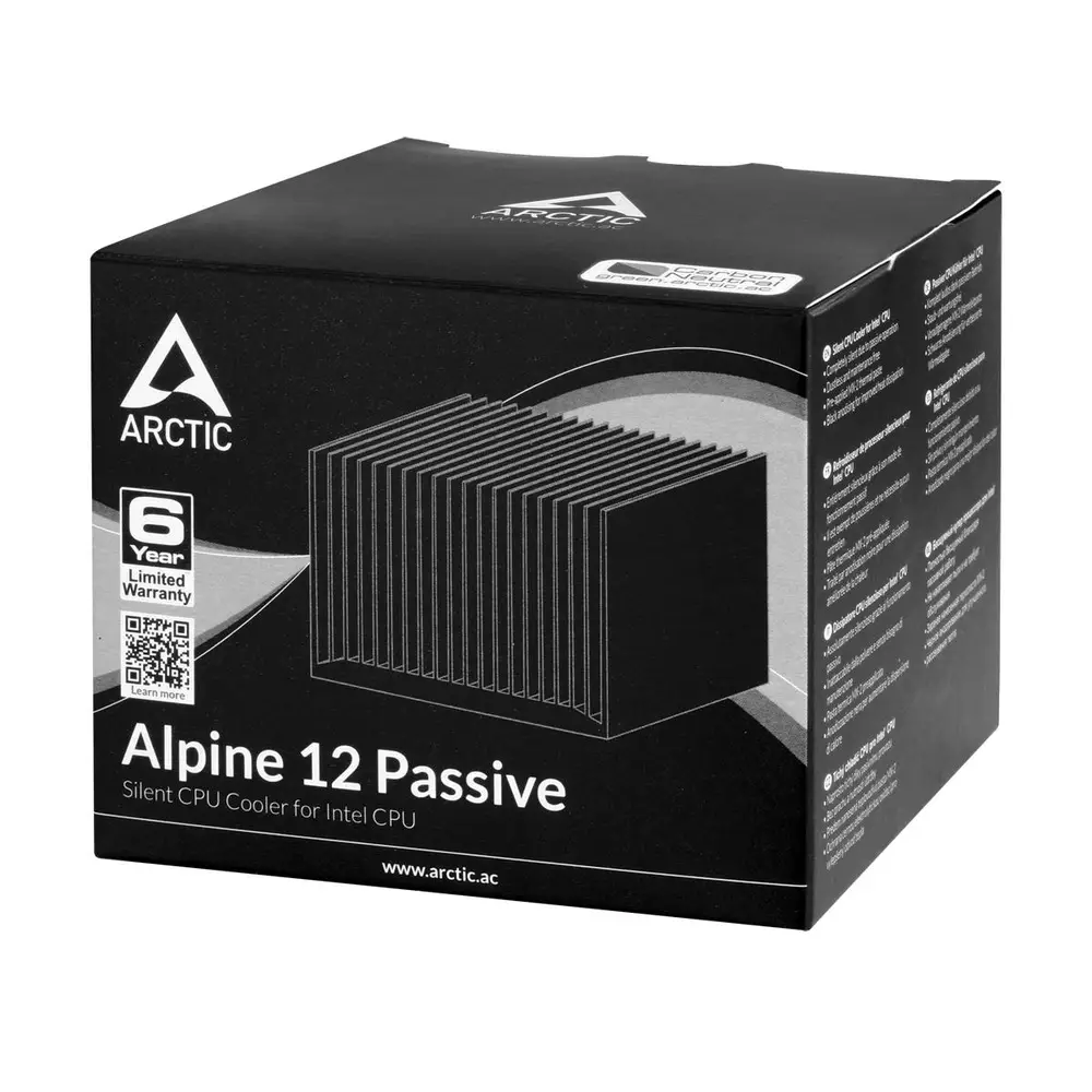 Охлаждане за процесор Arctic Alpine 12 Passive - ACALP00024A