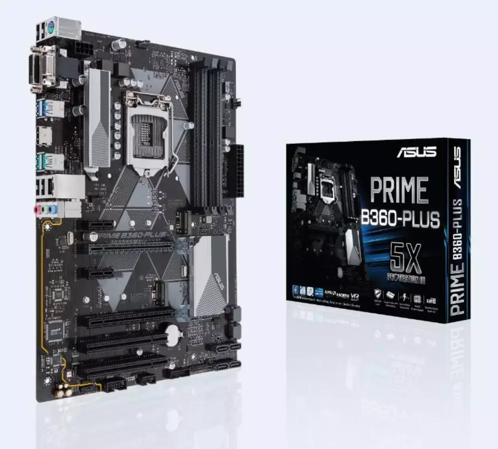 Дънна платка ASUS PRIME B360-PLUS