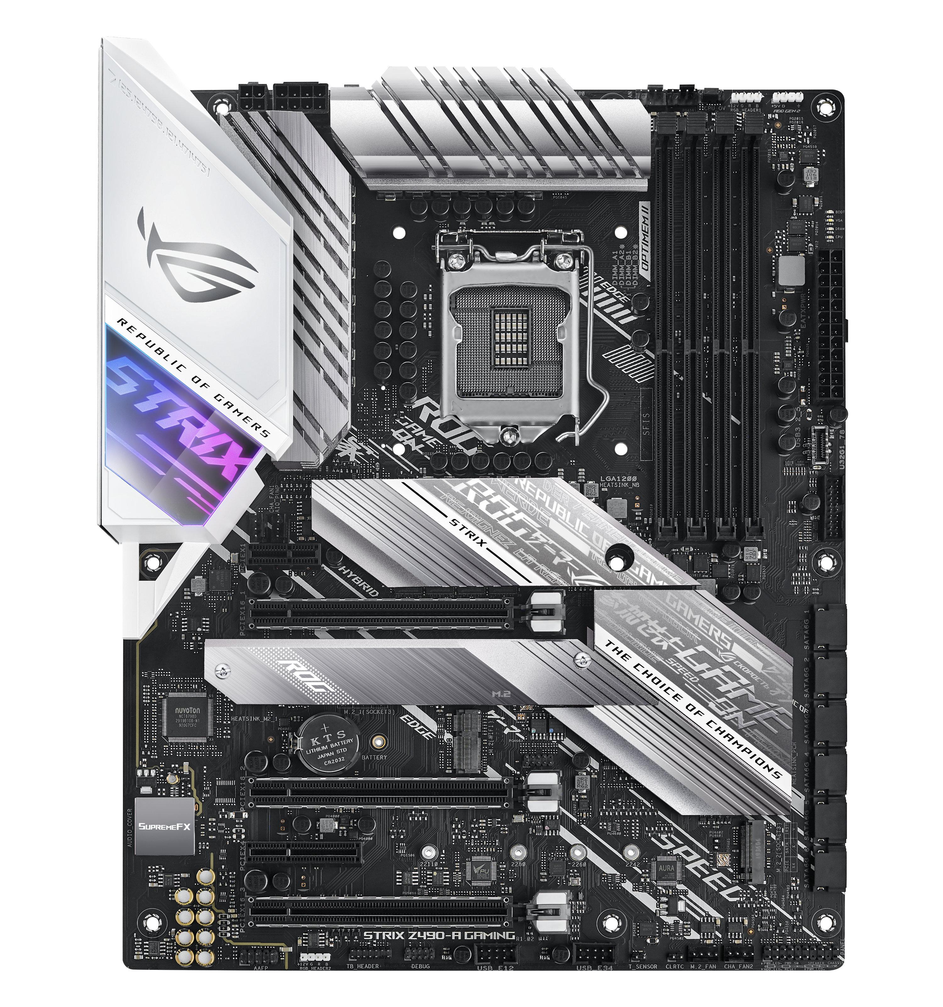 Дънна платка ASUS ROG STRIX Z490-А GAMING 