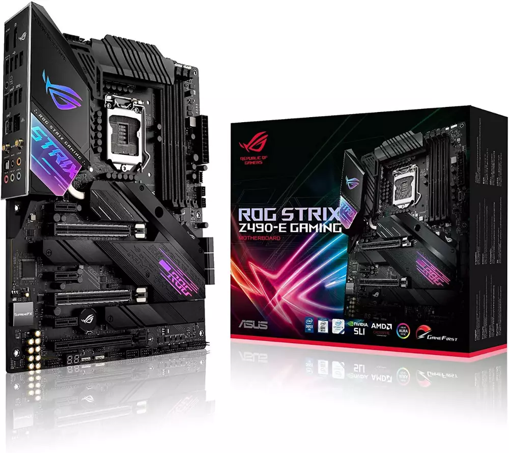 Дънна платка ASUS ROG STRIX Z490-Е GAMING (Wi-Fi)