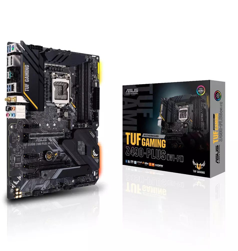 Дънна платка ASUS TUF GAMING Z490-PLUS (WI-FI)