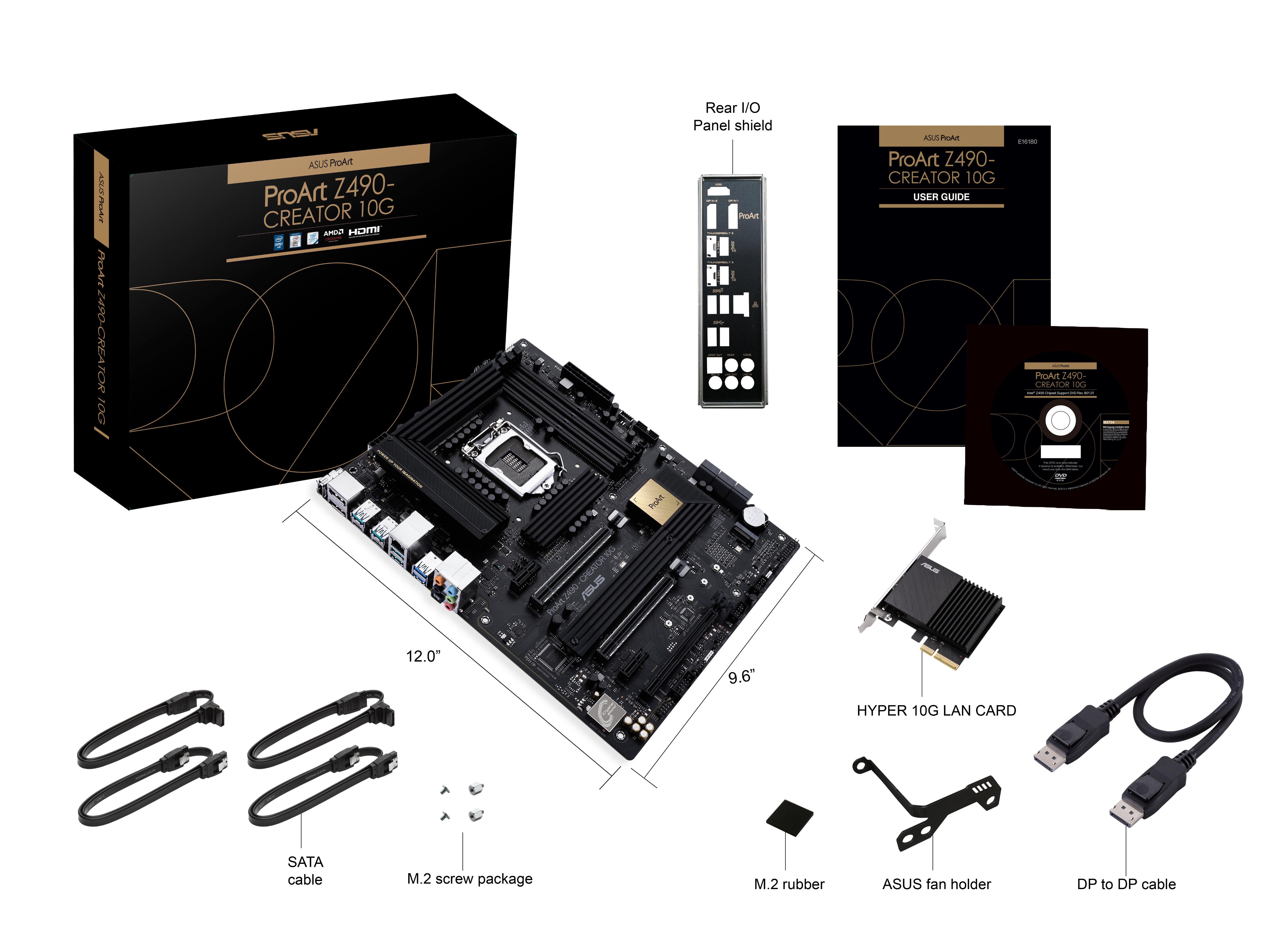 Дънна платка ASUS ProArt Z490-CREATOR 10G