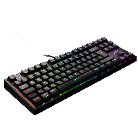 Геймърскa механична клавиатура Xtrfy K4 TKL RGB Kailh Red Switch, US Layout