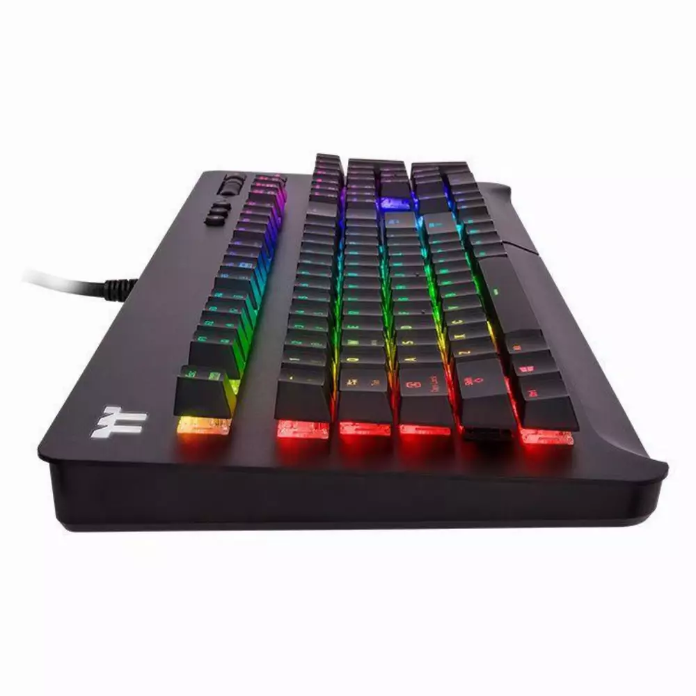Gaming μηχανικό πληκτρολόγιο TteSports Level 20 GT RGB Cherry MX Blue, US Layout