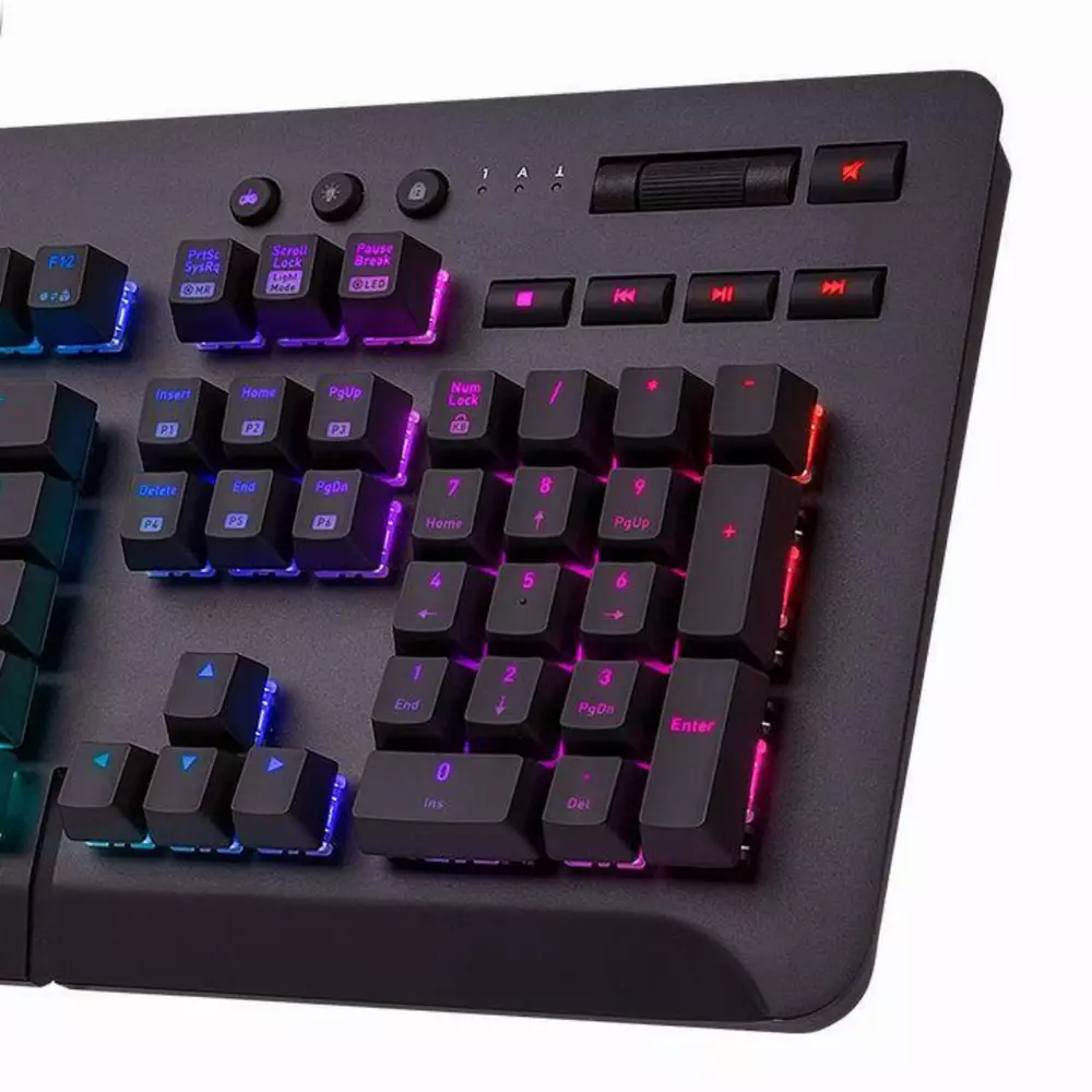 Gaming μηχανικό πληκτρολόγιο TteSports Level 20 GT RGB Cherry MX Blue, US Layout