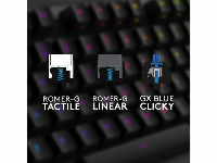 Геймърска механична клавиатура Logitech G512 GX Brown Tactile суичове