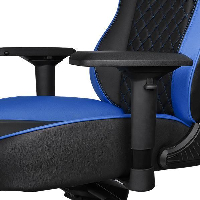 Геймърски стол TteSports GT Comfort, Черен/Син