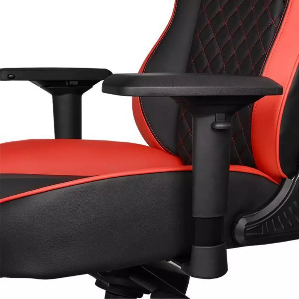 Геймърски стол TteSports GT Comfort, Черен/Червен