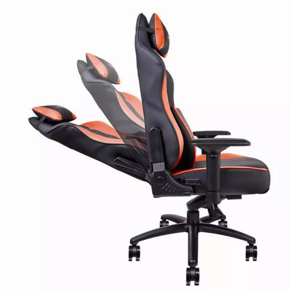 Геймърски стол TteSports X Comfort, Air Black Red