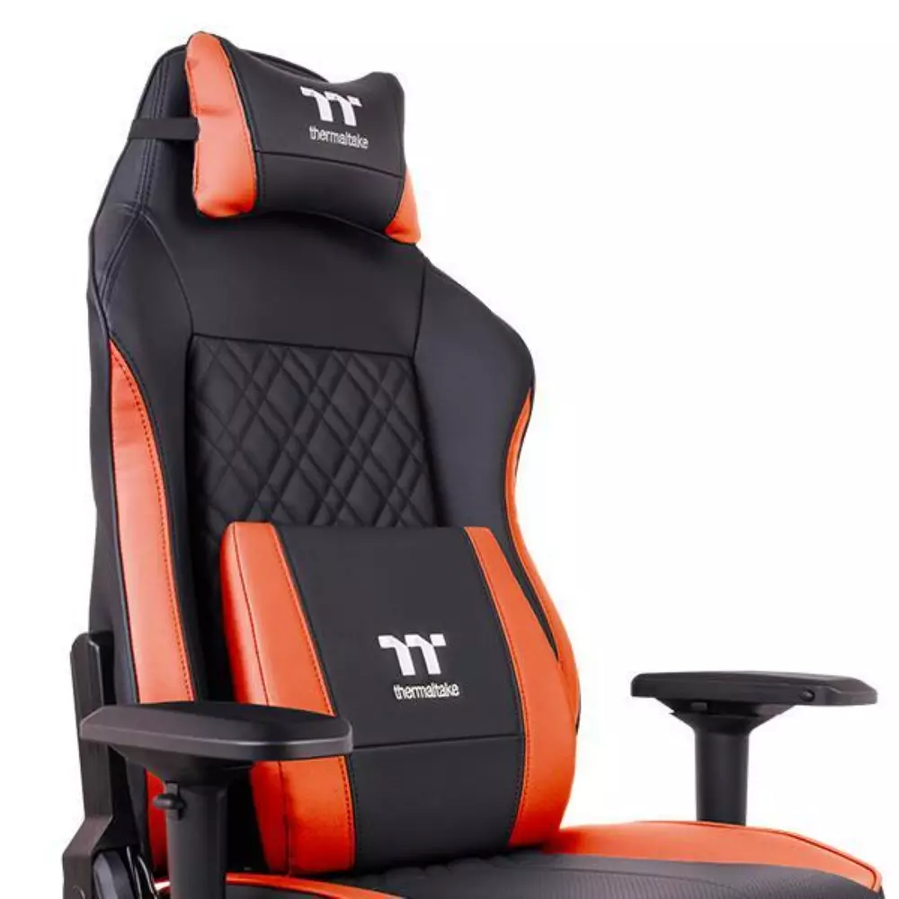 Геймърски стол TteSports X Comfort, Air Black Red