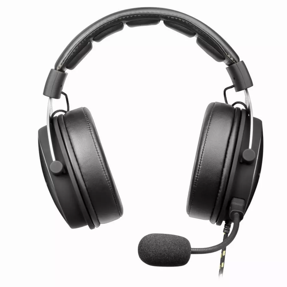 Геймърски слушалки Xtrfy H1, Black/Silver