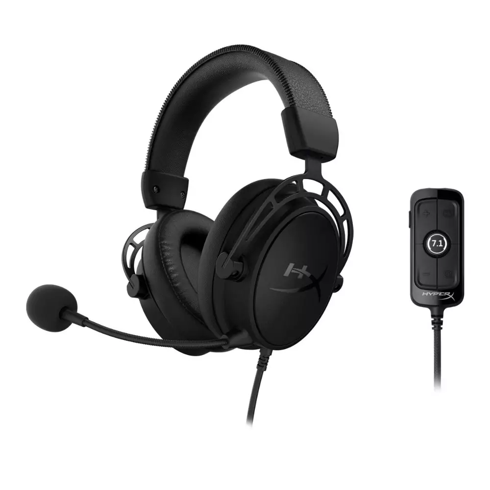 Геймърски слушалки HyperX Cloud Alpha S 7.1 Blackout