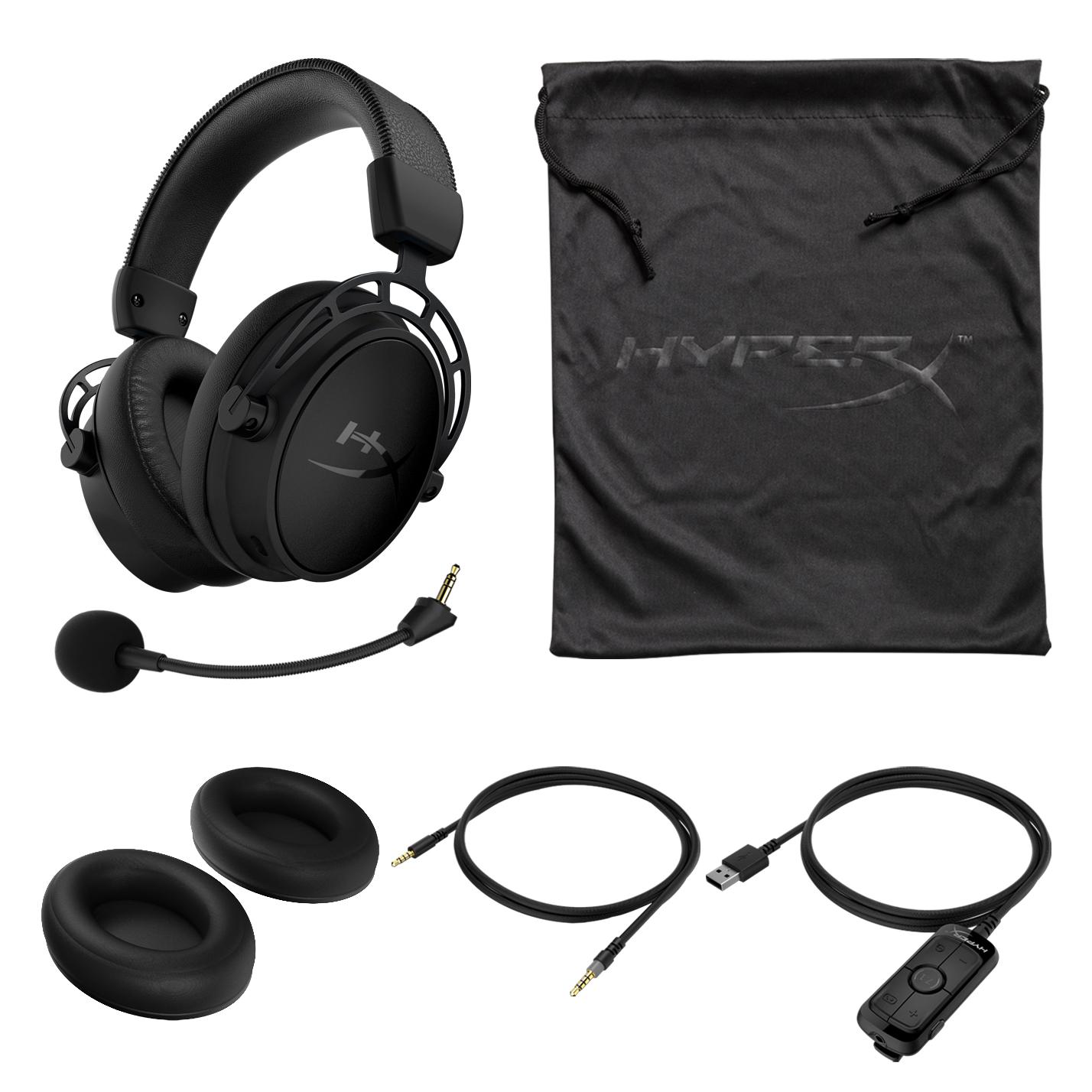 Геймърски слушалки HyperX Cloud Alpha S 7.1 Blackout