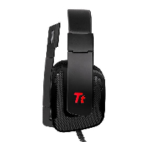 Геймърски слушалки TteSports Shock V2, Черен
