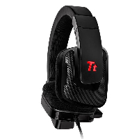Геймърски слушалки TteSports Shock V2, Черен