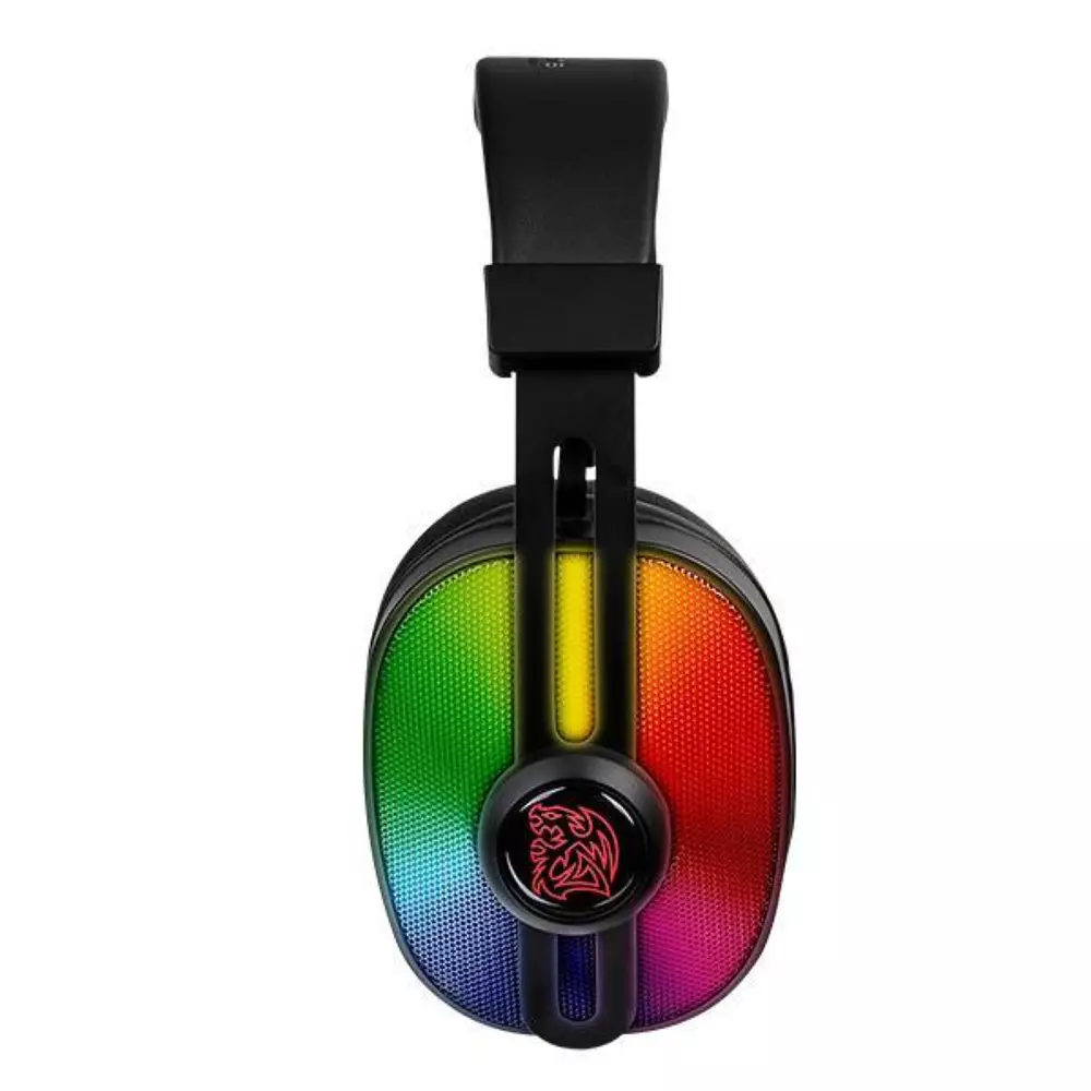 Геймърски слушалки TteSports Pulse G100, RGB, Черен