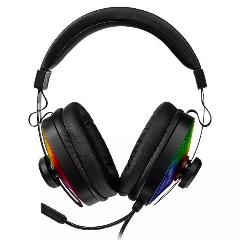 Геймърски слушалки TteSports Pulse G100, RGB, Черен