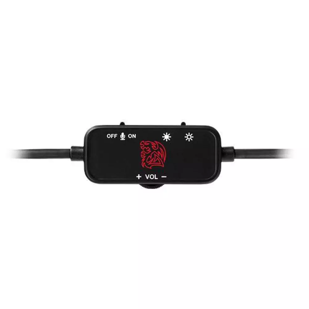 Геймърски слушалки TteSports Pulse G100, RGB, Черен