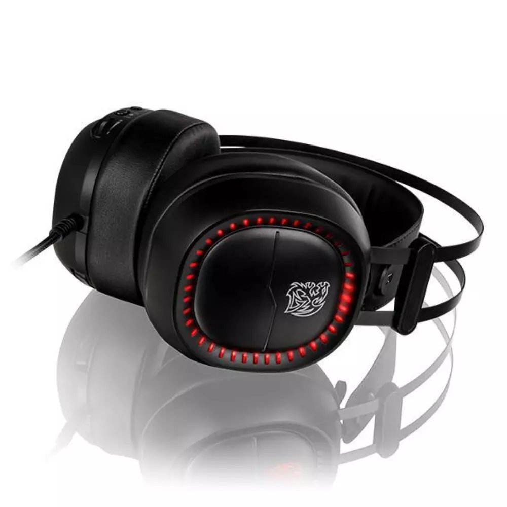 Геймърски слушалки TteSports Shock PRO, RGB, 7.1, Black