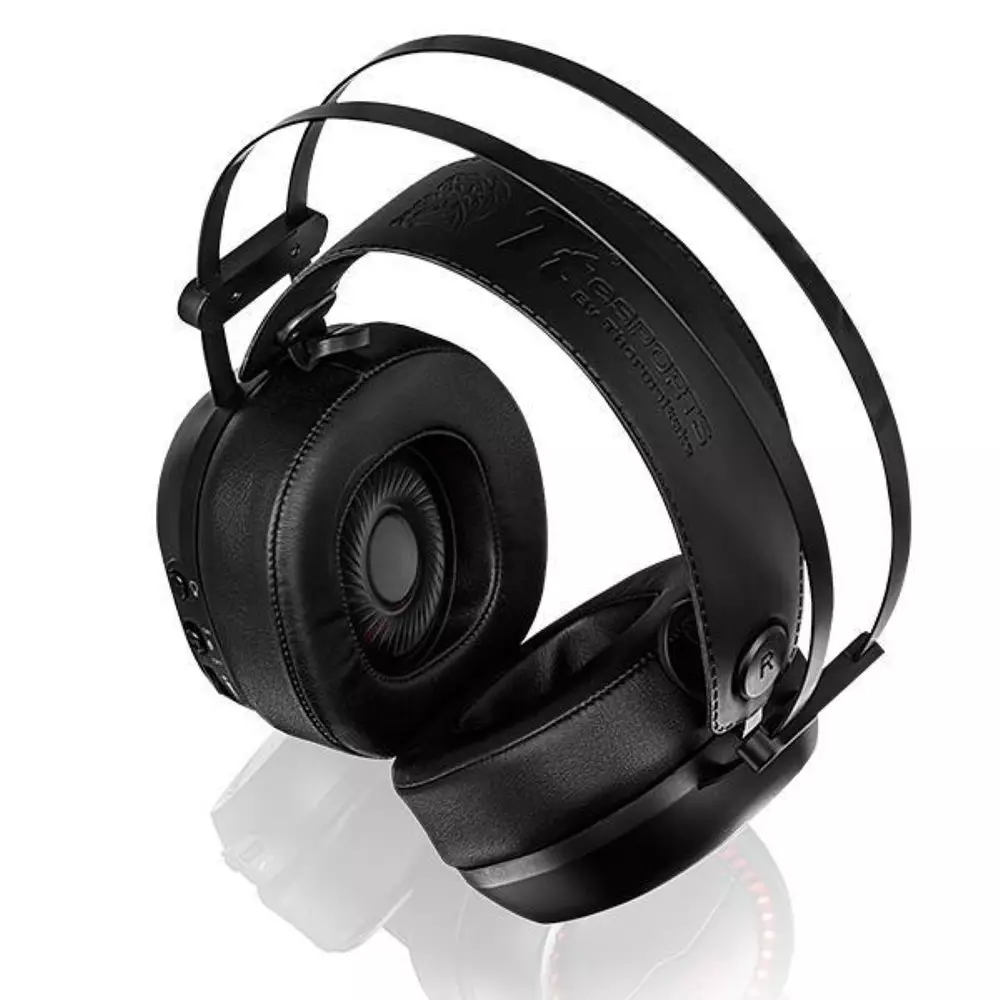 Геймърски слушалки TteSports Shock PRO, RGB, 7.1, Black