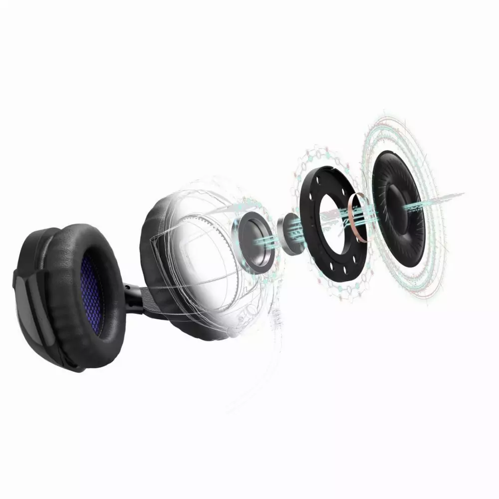 Геймърски слушалки Hama uRage SoundZ 500 Neckband, USB, ерни